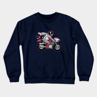 Racer Bear Crewneck Sweatshirt